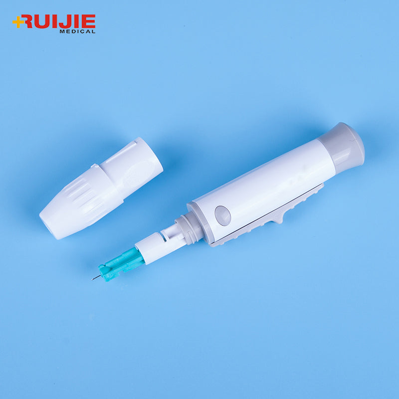 Manufactory Disposable Safety Blood Lancet For Autp Lancet Device 100 RuiJie Medical