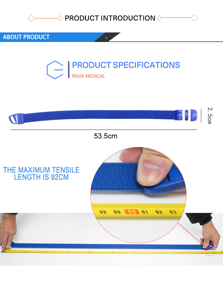 High Quality Cheap Disposable Medical Rubber Buckle Tourniquet