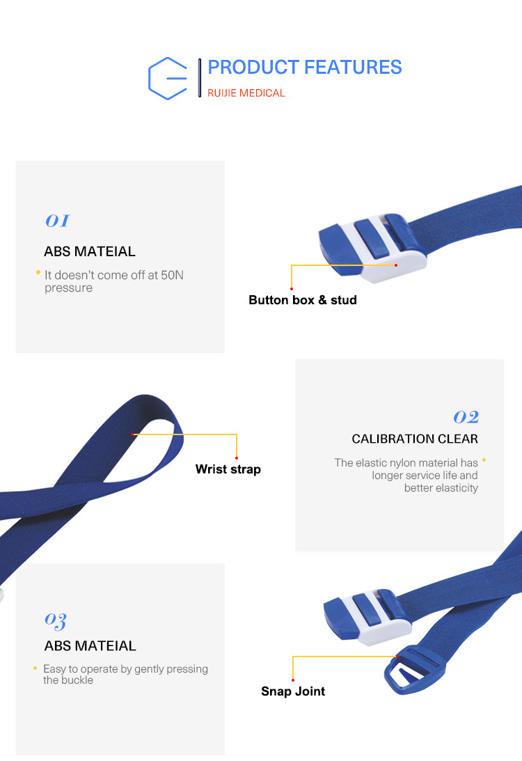 High Quality Cheap Disposable Medical Rubber Buckle Tourniquet