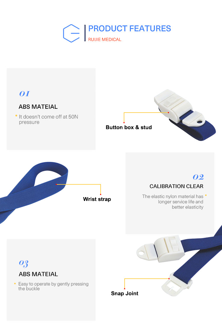 Quick Release Snap Rubber Tourniquet