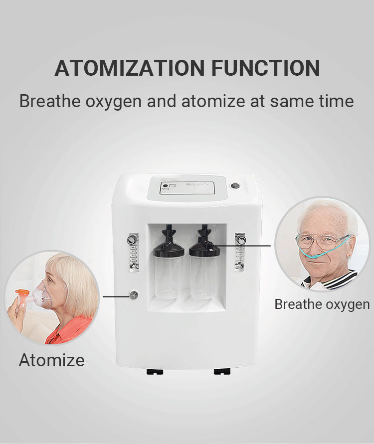 93% High Purity 5L 10L Portable Oxygen Concentrator