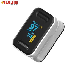 <strong>Blood Oxygen Saturation Monitor Fingertip Pulse Oximetry with Batteries and Lanyard</strong><br>Model: RJ10128-YK-81C<br>MOQ:5 Pieces