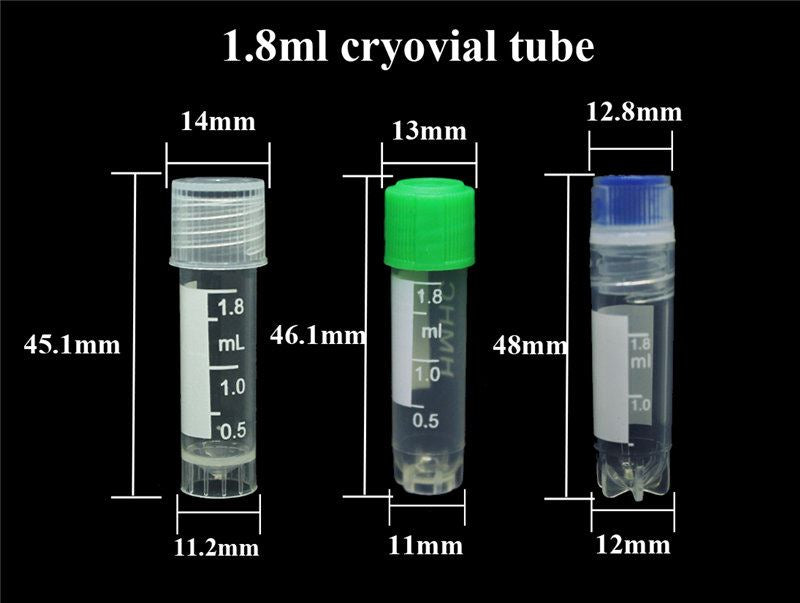 Sterile Self Standing Cryovials Tube