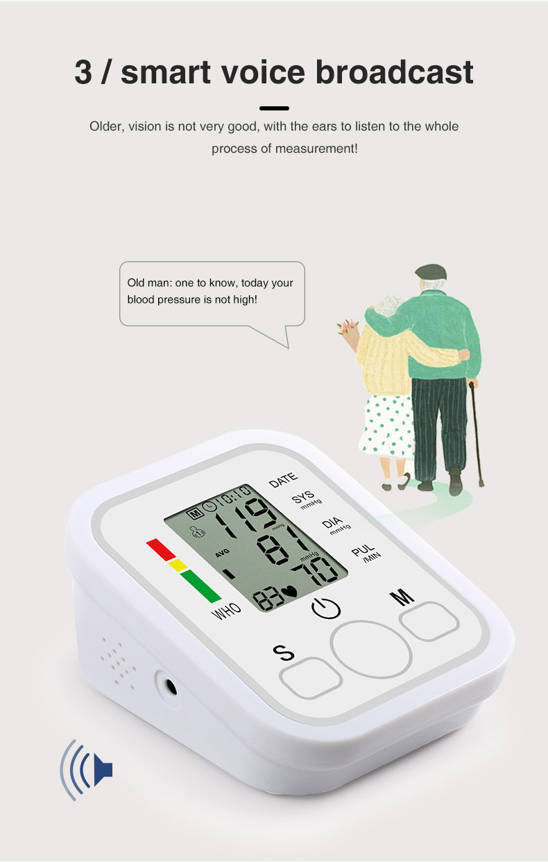 Digital Electronic Medical Blood Pressure Monitor