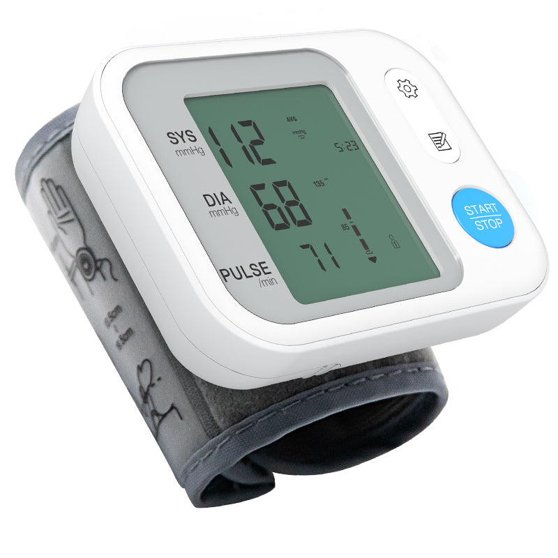 Fully Automatic Wrist Type Digital Blood Pressure Meter