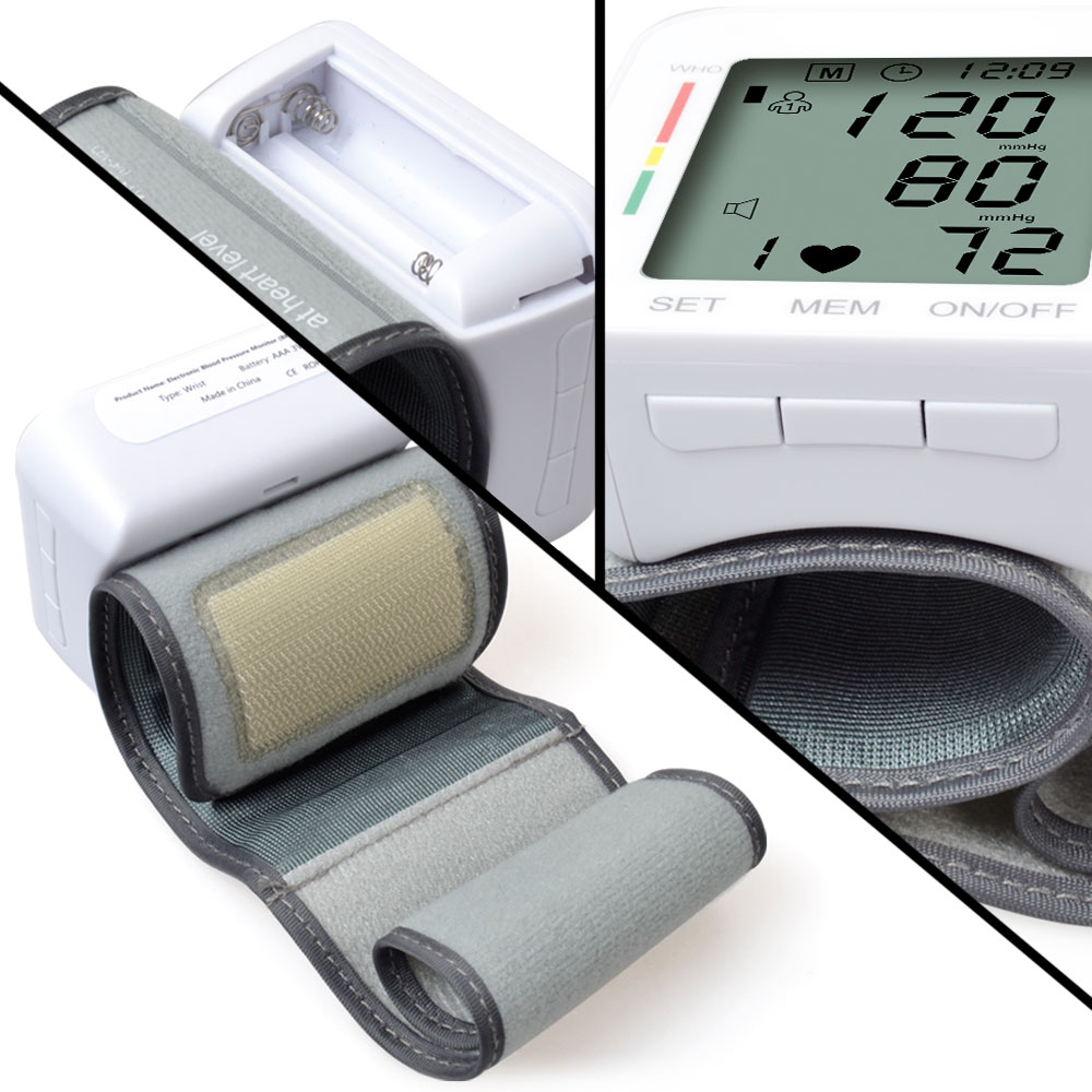 Fully Automatic Wrist Type Digital Blood Pressure Meter