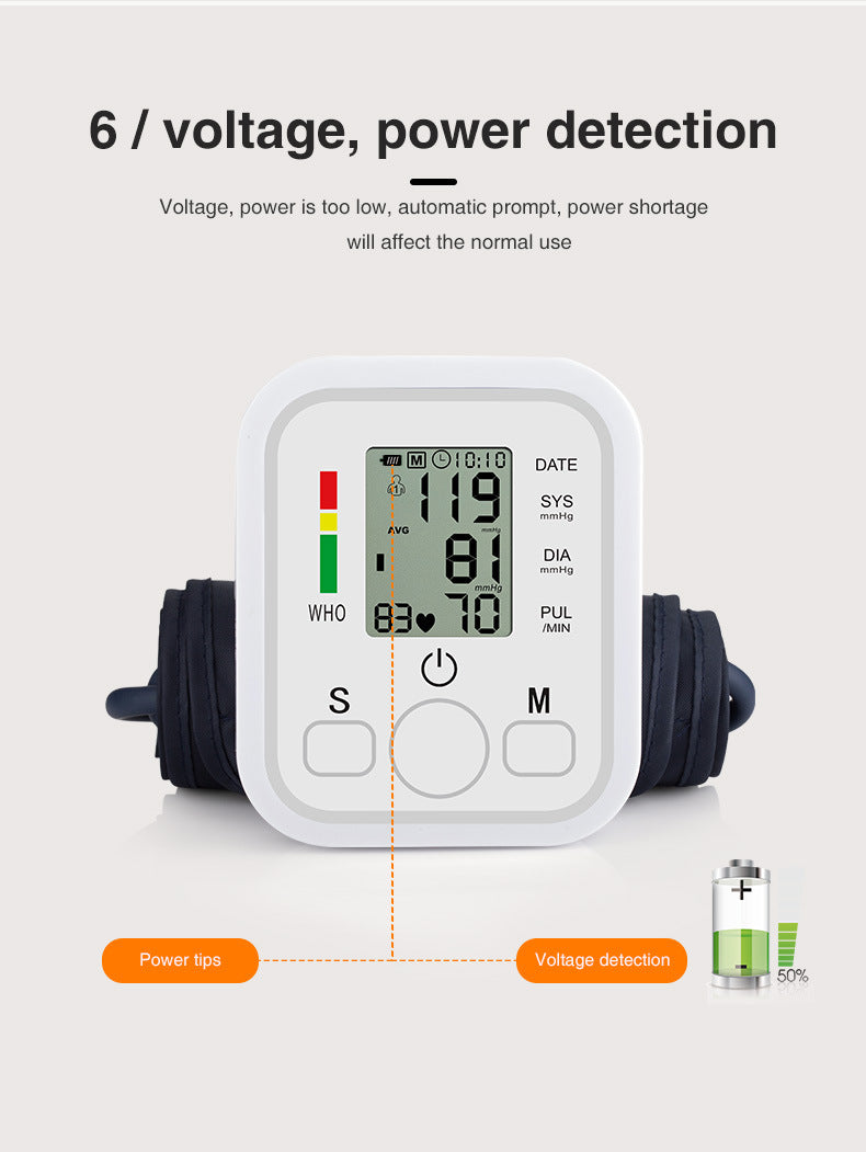 Digital Electronic Medical Blood Pressure Monitor