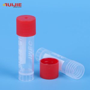Self Standing 5ml Freezing Tube Cryovial Cryotube