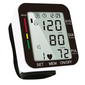 <strong>Fully Automatic Wrist Type Digital Blood Pressure Meter</strong><br>Model:  RJ10131-LZX-W1681 <br>MOQ:10 Pieces