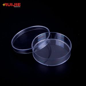 Disposable sterilized 60*15mm Plastic Petri Dish