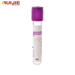 EDTA  Vacuum Blood Test Tube <br>MOQ:10000 Pieces