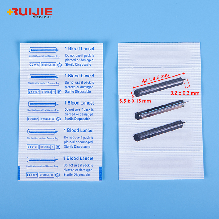 Stainless Steel Blood Lancet