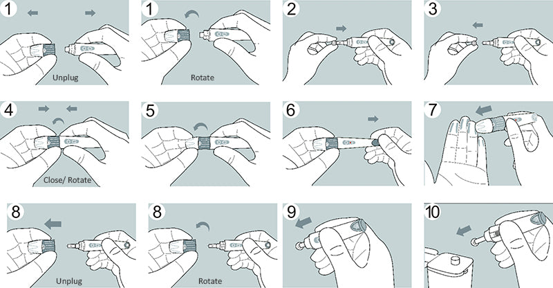 Disposable Safety Lancet Device