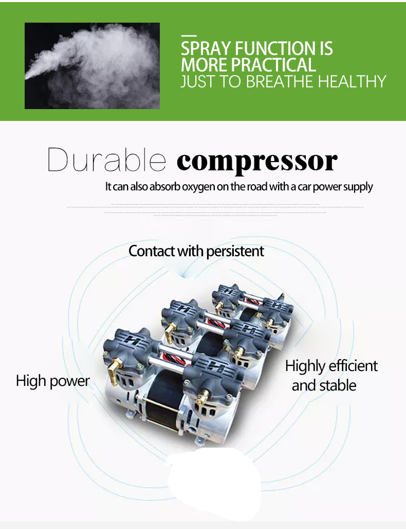 High Quality Portable oxygen concentrator 1-7L model oxygen making machine